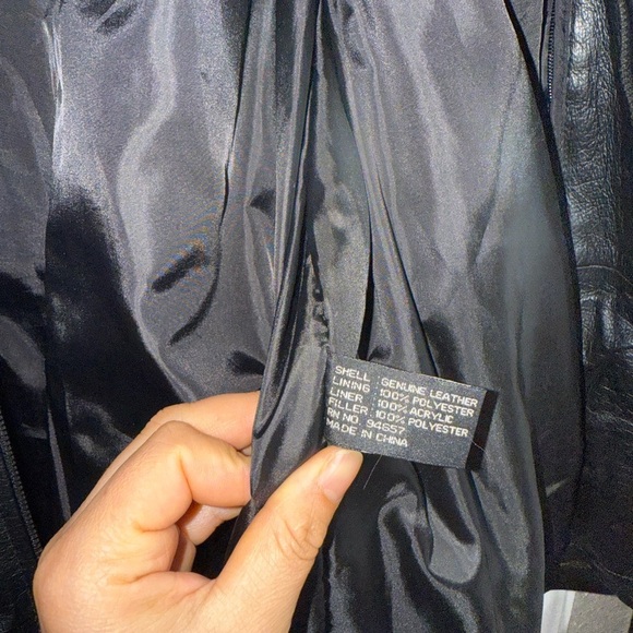 MAX USA LEATHER JACKET SIZE XL - Picture 11 of 14